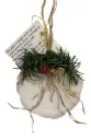 Scallop Shell Decorated for Tree Hanging