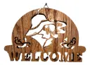 Red Oak Welcome Sign Plaque