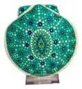 Hand Painted Scallop Shell 