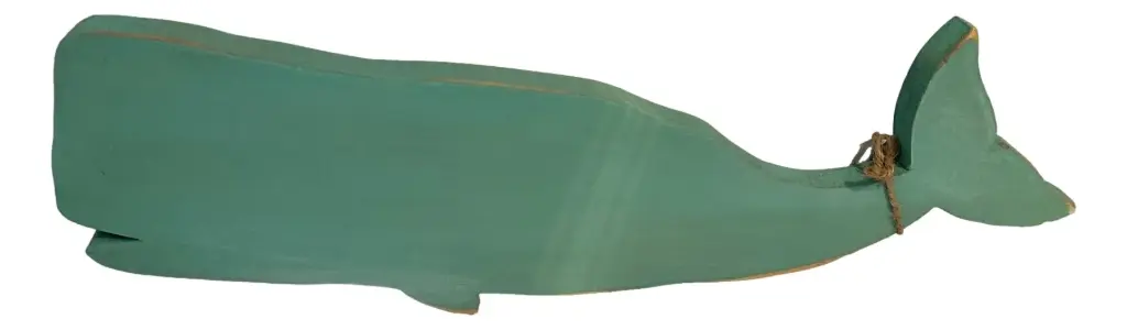 Rustic Whale - Large