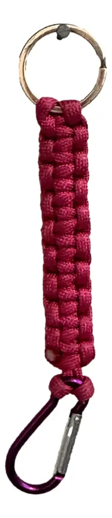 Braided Lanyard Keychain - Large