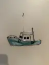 Sailing Ship Stained Glass 