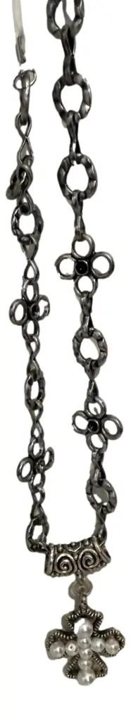 Celtic Cross Beaded Necklace