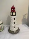 Ceramic Lighthouse Light-up (2 pc)