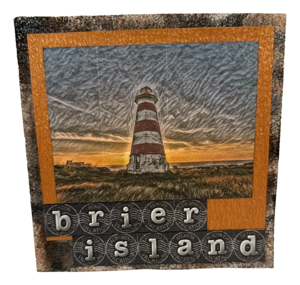 Brier Island 5"x5" Note Card 