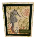 Scenic Route Seahorse 5"x6" Note Card  