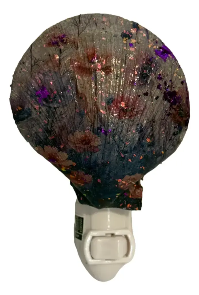 Lavender Lullaby Lamp Shell Nightlight 