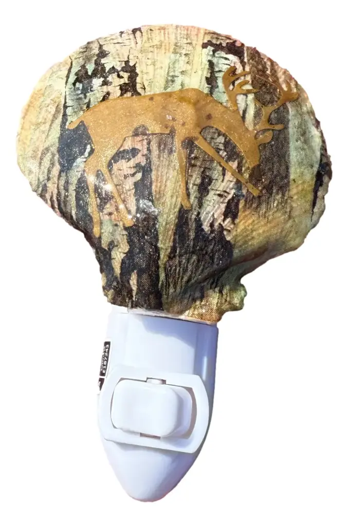 Luminous Birch Haven Shell Nightlight 