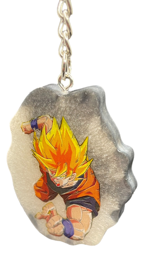 [1100250] Grey Dragon Ball Z Keychain