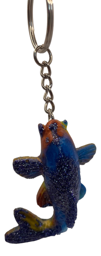[1133350] Multi-coloured Koi Fish Keychain