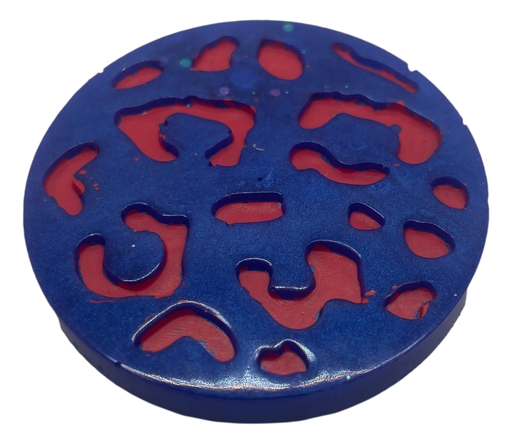 [7167142] Red & Blue Animal Print Phone Support