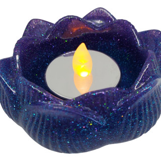 [RB18032-V] Blue & Purple Votive Candle Holder