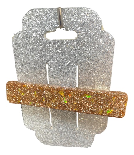 [839] Sparkling Gold Bar Hair Clip