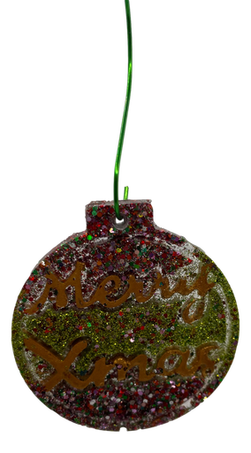 [133204] Merry Xmas Tree Ornament