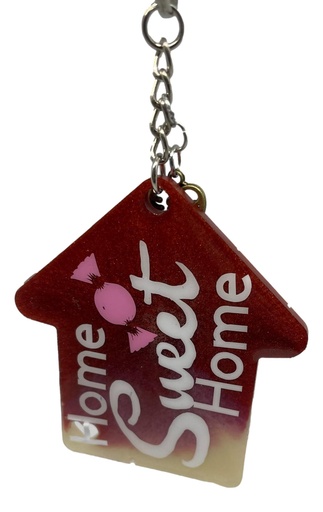 [K11036-4] Home Sweet Home House Keychain