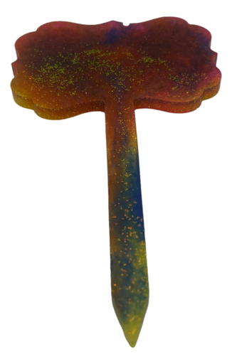 [1619009] Multi-coloured Sign Plant Stake