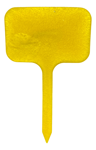 [1619022] Yellow Sign Plant Stake