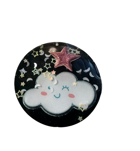 [7167228] Winking Cloud Nighttime Phone Pop