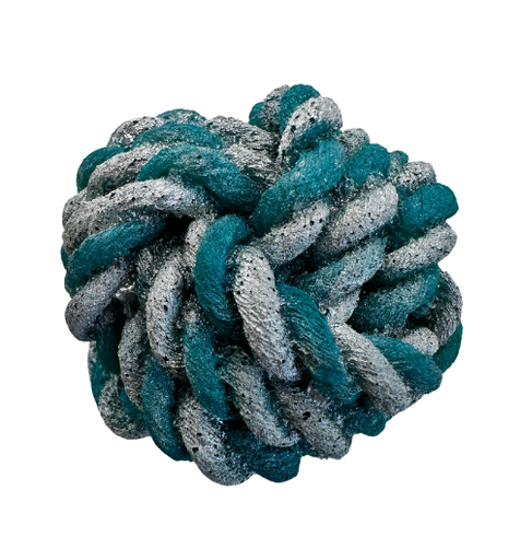 [141874] Knots of Joy Blue & Yellow Resin Monkey Knot (copy)