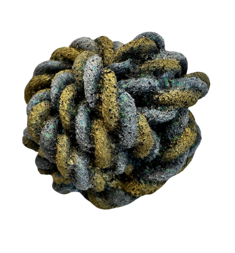 [141875] Silver Swirl Resin Monkey Knot (copy)