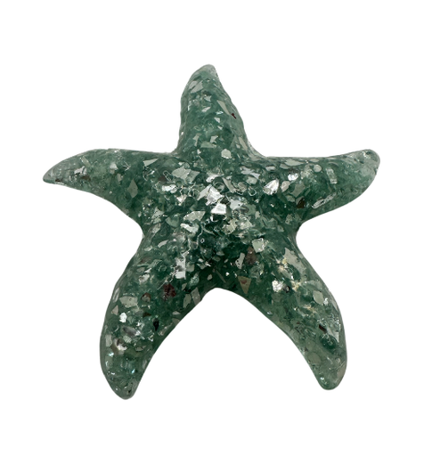 [344141] Seafoam Sparkle Starfish Ornament