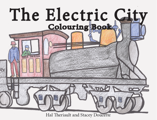 [122201] The Electric City Colouring Book