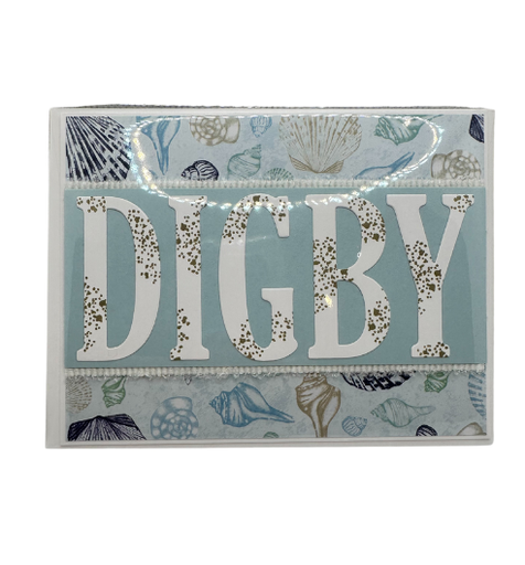 [181808] Handmade Note Card - Digby - 4"x5.5"