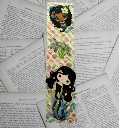 [14715] Sailing Days Paper Bookmark 