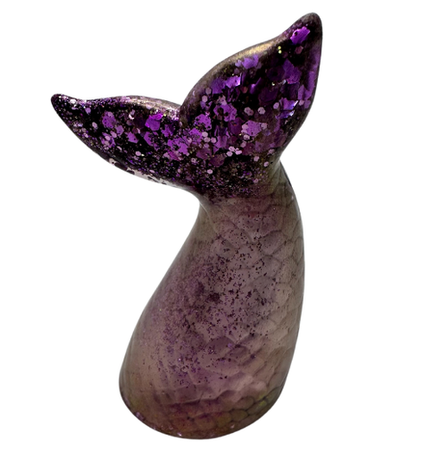 [3441656] Purple Glitter Mermaid Tail