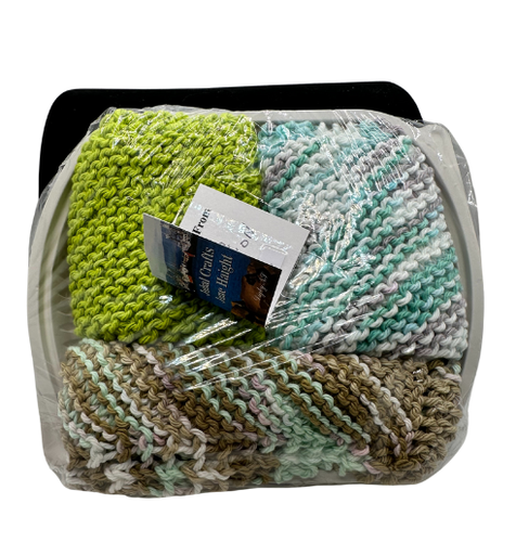 [101017] 100% Cotton Knitted Dish Cloth