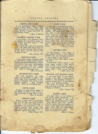 [1118003] Vintage Cake Recipe Cake Pg 7