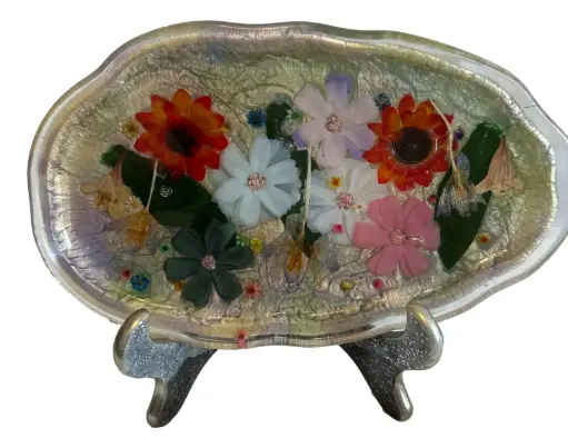 [18620] FloraFusion Oval Resin Tray
