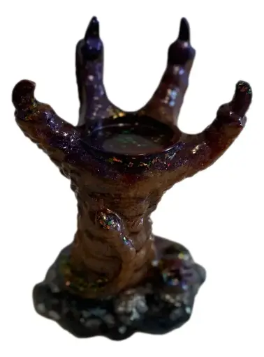 [43181] Dragon's Embrace Votive Resin Stand