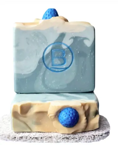 [222055] Blue Raspberry Artisan Tallow Bar Soap