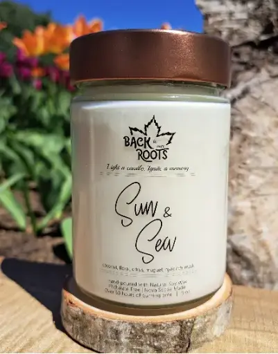 [1210052] Sun & Sea Soy Wax Candle