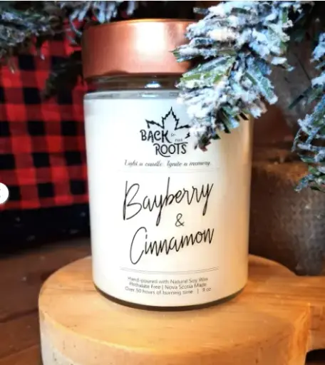 [1210057] Bayberry & Cinnamon Soy Wax Candle