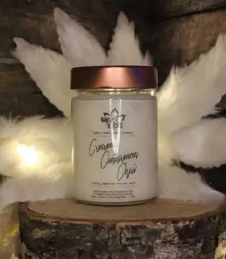 [1210058] Creamy Cinnamon Chai Soy Wax Candle