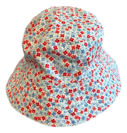 Hand-crafted Cloth Bucket Hat - Reversible 