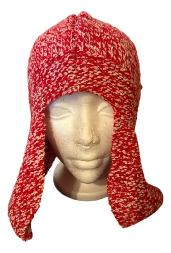 [101040] Hand-Knitted Helmet Hat