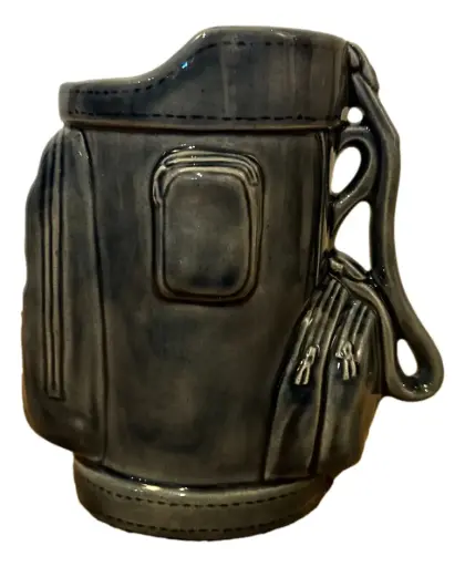 [223068] Ceramic Golf Bag Pen/Pencil Holder