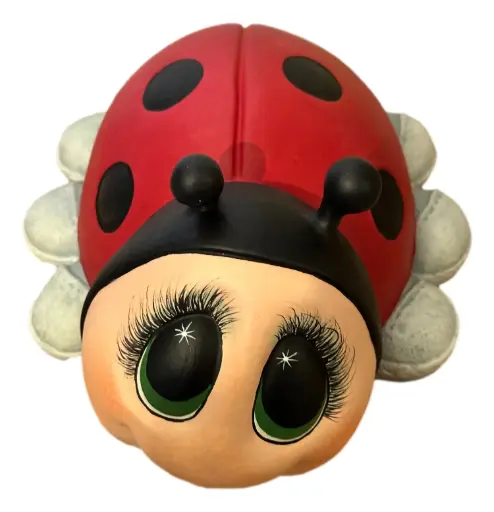 [223073] Ceramic Garden Lady Bug