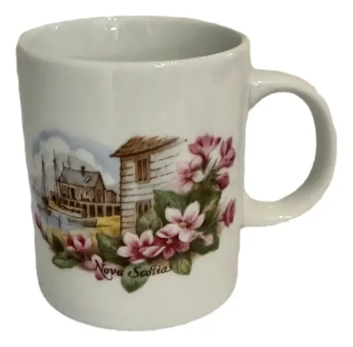 [223097] Ceramic Mayflower Nova Scotia Coffee Mug