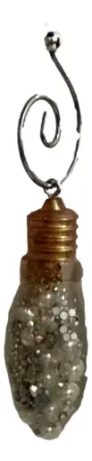 [20220] Light Bulb Tree Ornament - Resin