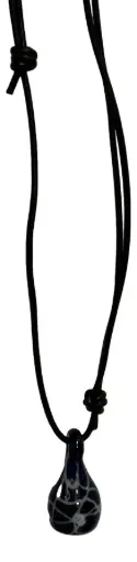 [121905] Pottery Essential Oil Necklace