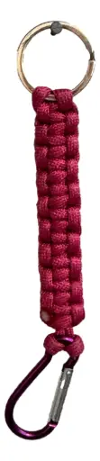 Braided Lanyard Keychain - Large