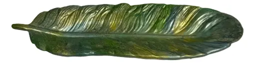[7207077] Soft Muted Feather Resin Tray 