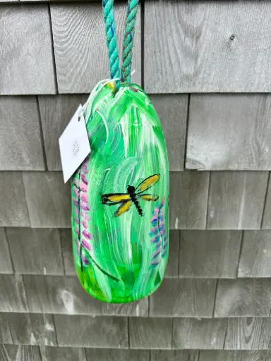 [8870] Hand-painted Dragon Fly Buoy 
